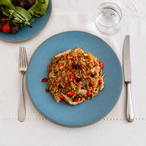 Arroz Árabe com Frango