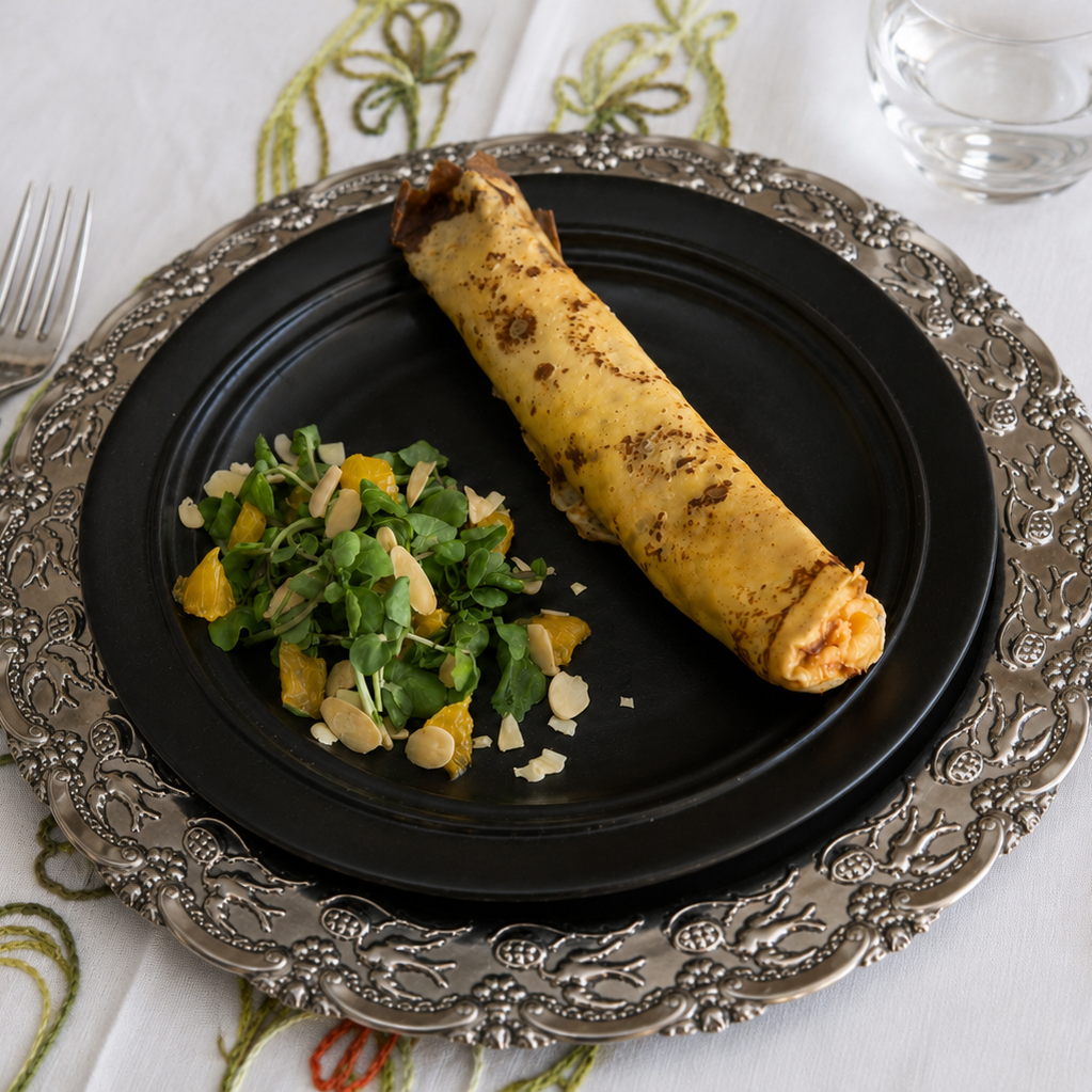 Crepe de Bacalhau