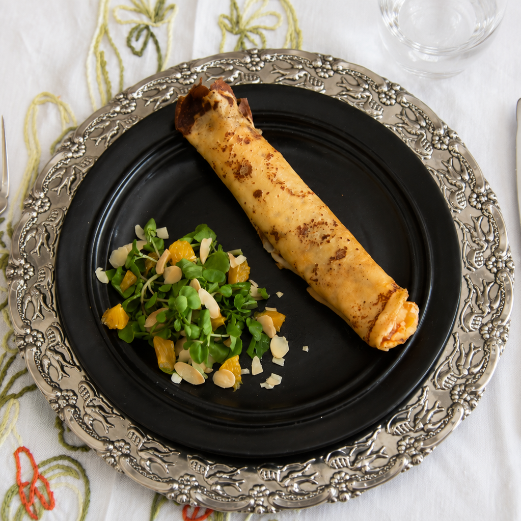 Crepe de Bacalhau