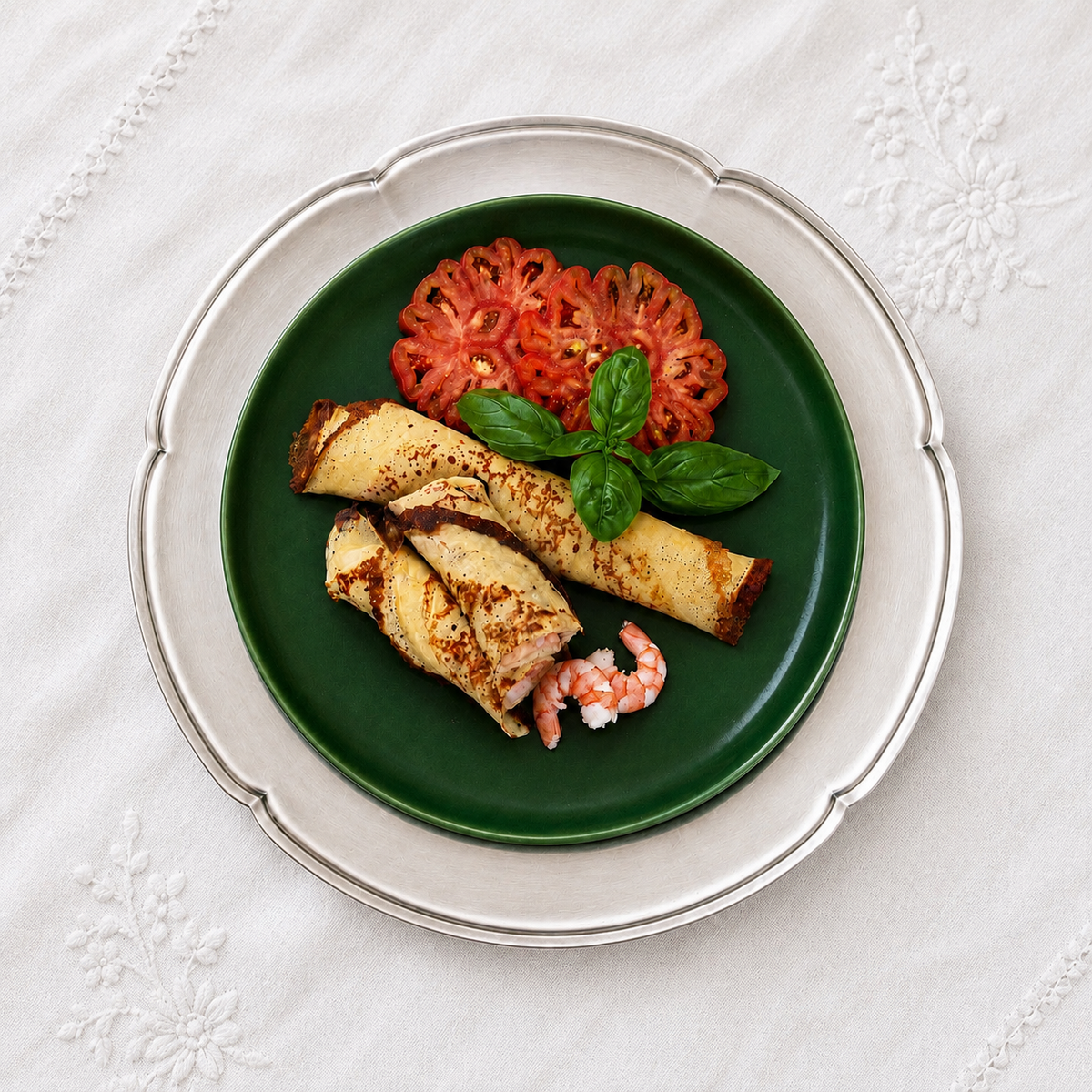 Crepes de Camarão